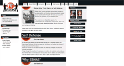 Desktop Screenshot of ebmas-selfdefense.com